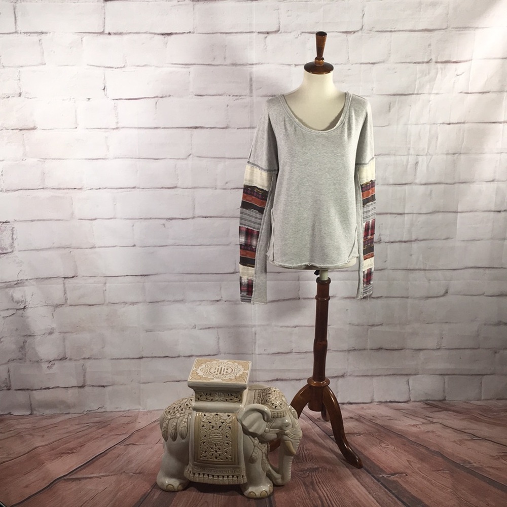 We The Free Patchwork Sweatshirt - image 1